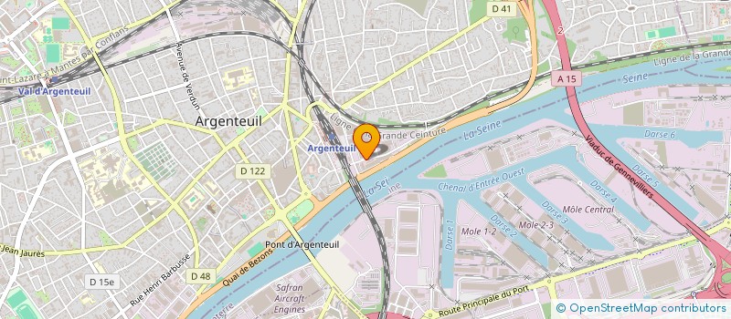 localisation de l'entreprise SUN ERGON EXPERTISE CONSEIL  ARGENTEUIL