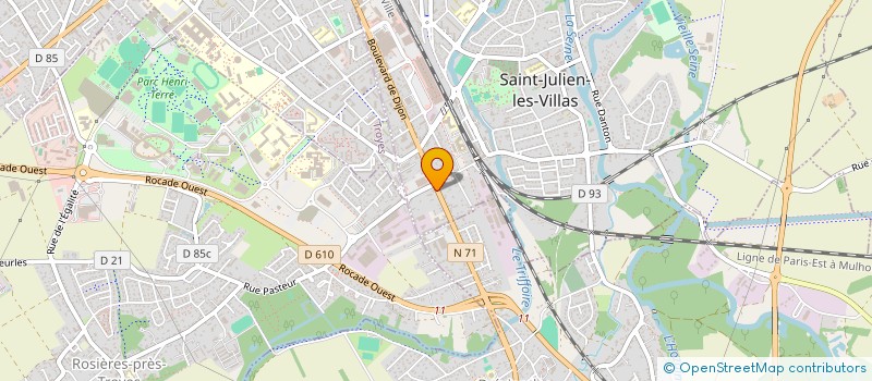 localisation de l'entreprise SUN EVENT à SAINT-JULIEN-LES-VILLAS
