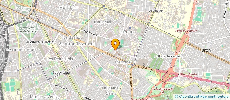 localisation de l'entreprise SUN EXOTIQUE à LYON