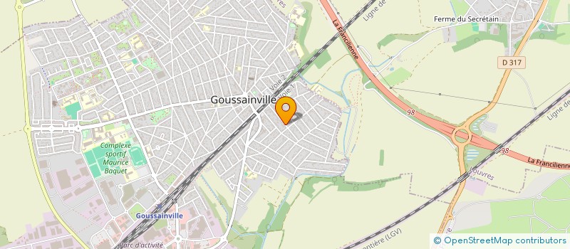 localisation de l'entreprise SUN EXPERT à GOUSSAINVILLE