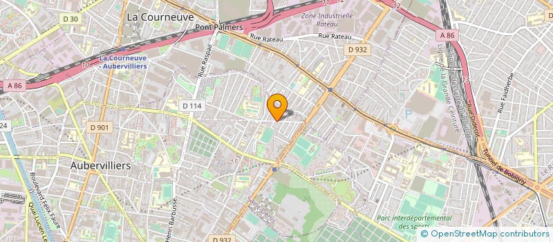 localisation de l'entreprise SUN EXPO à AUBERVILLIERS