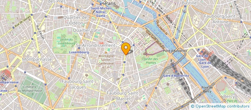 localisation de l'entreprise SUN EYE LAND à PARIS