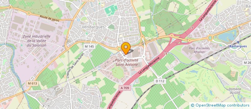 localisation de l'entreprise SUN FACILITY GROUP à SAINT-AUNES