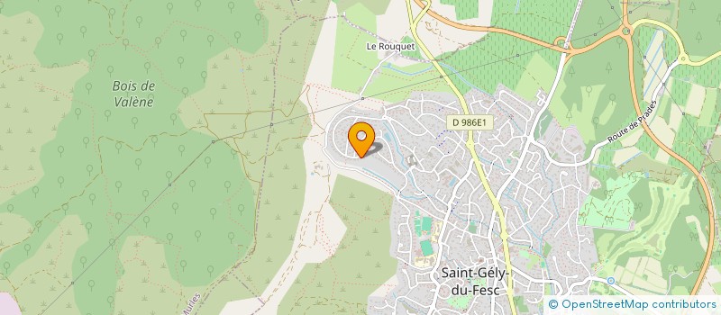 localisation de l'entreprise SUN FAMILY  SAINT-GELY-DU-FESC