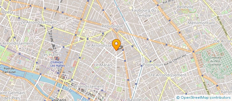 localisation de l'entreprise SUN FOODS à PARIS