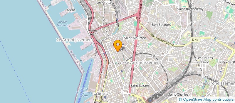 localisation de l'entreprise SUN FORMATION à MARSEILLE