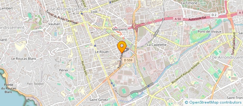 localisation de l'entreprise SUN FRUITS à MARSEILLE