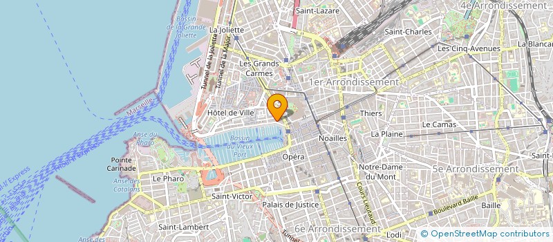 localisation de l'entreprise SUN GLACES à MARSEILLE