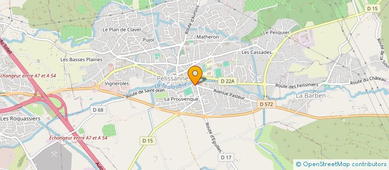 localisation de l'entreprise SUN HOUSE COMPANY  PELISSANNE