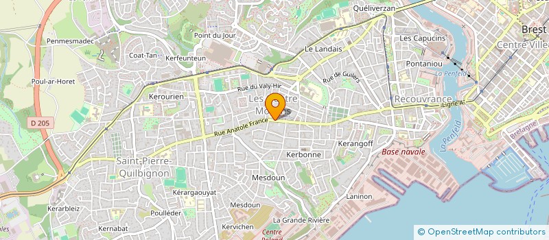 localisation de l'entreprise SUN IMMO 29 à BREST