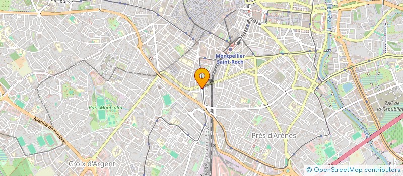 localisation de l'entreprise SUN IMMO 34 à MONTPELLIER