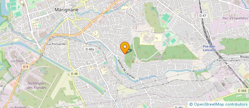 localisation de l'entreprise SUN IMMOBILIER  MARIGNANE