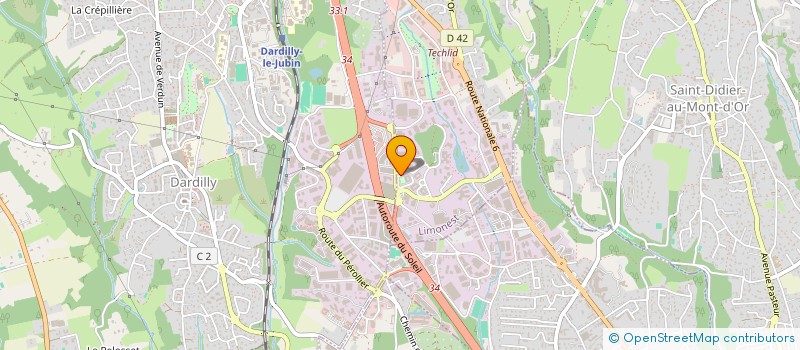 localisation de l'entreprise SUN INSTALL  LIMONEST