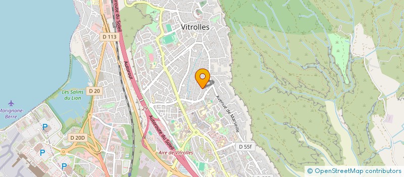 localisation de l'entreprise SUN INSTITUT  VITROLLES