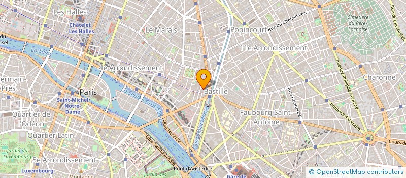 localisation de l'entreprise SUN INVEST 1  PARIS