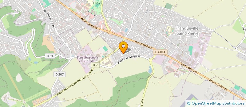 localisation de l'entreprise SUN INVEST  FRANQUEVILLE-SAINT-PIERRE