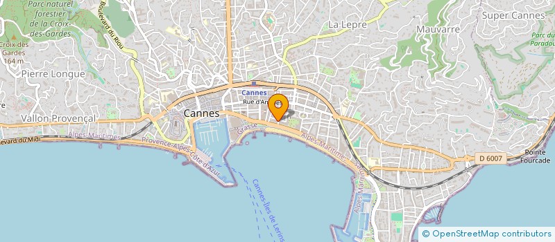 localisation de l'entreprise SUN JOURNEY  CANNES