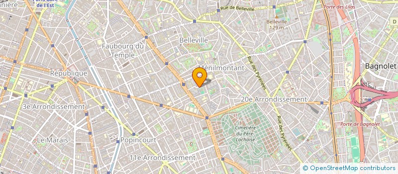 localisation de l'entreprise SUN MARAIS  PARIS