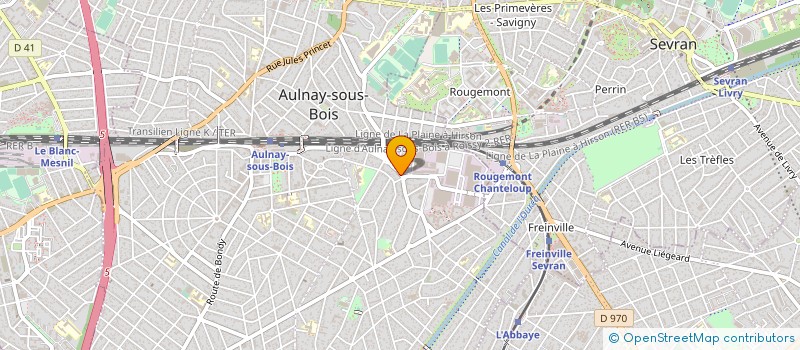 localisation de l'entreprise SUN MARKET à AULNAY-SOUS-BOIS
