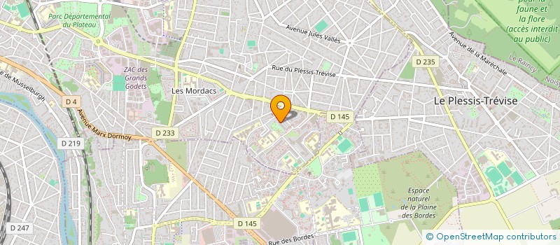 localisation de l'entreprise SUN MERVEILLE  CHAMPIGNY-SUR-MARNE