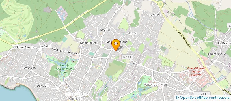 localisation de l'entreprise SUN MOBILHOME à SAINT-PALAIS-SUR-MER