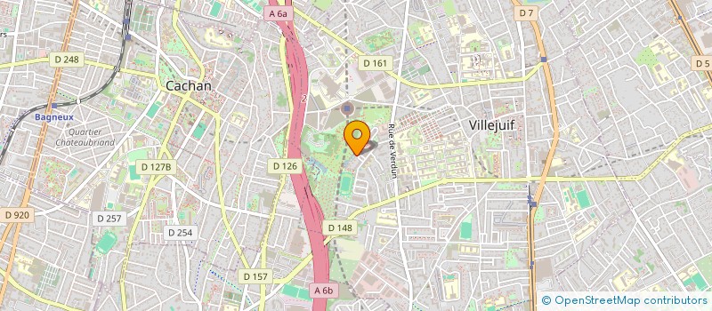 localisation de l'entreprise SUN NET & SERVICES  VILLEJUIF