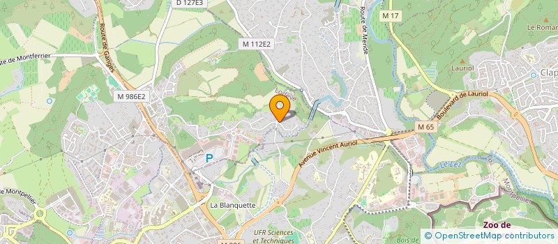 localisation de l'entreprise SUN.OD  SAINT-CLEMENT-DE-RIVIERE