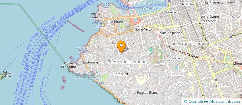 localisation de l'entreprise SUN OF SHADE à MARSEILLE