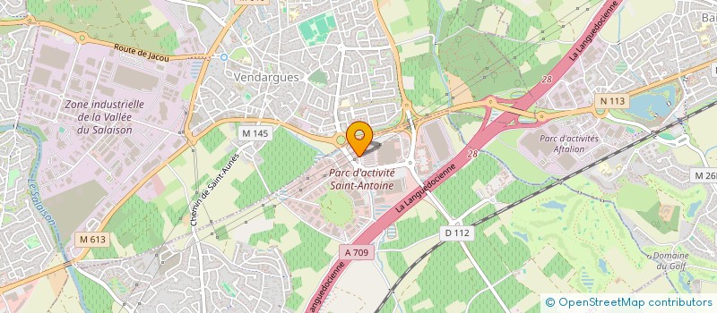 localisation de l'entreprise SUN OFFICE  SAINT-AUNES