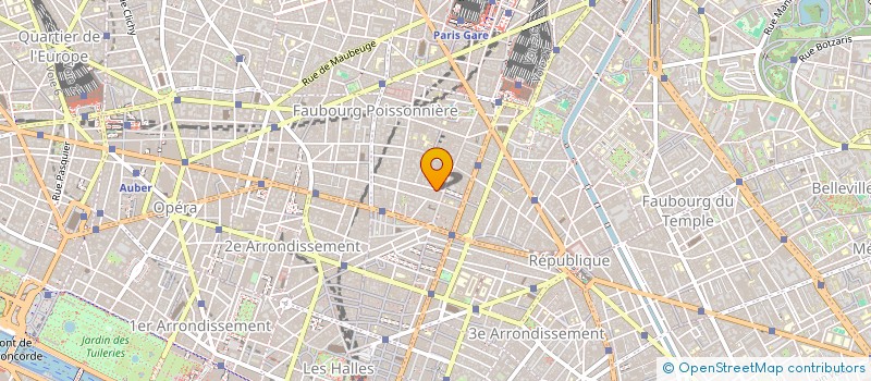 localisation de l'entreprise SUN ON  PARIS