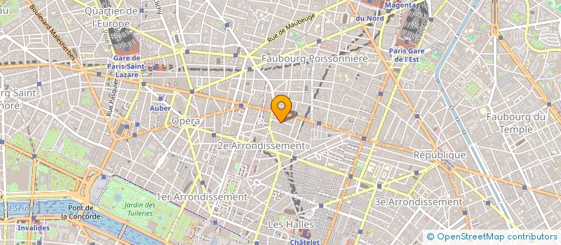 localisation de l'entreprise SUN OPTIQUE INVESTISSEMENTS 2 à PARIS