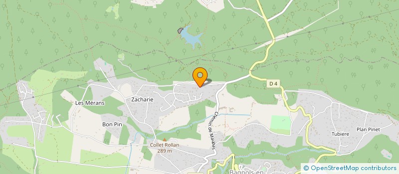 localisation de l'entreprise SUN PAC ENERGIES  BAGNOLS-EN-FORET