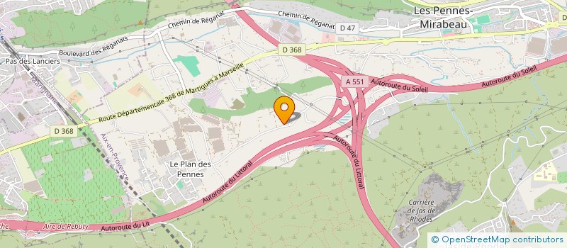 localisation de l'entreprise SUN PATRIMOINE à LES PENNES-MIRABEAU