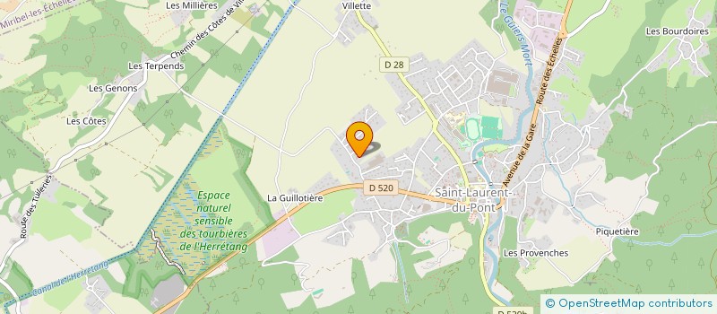localisation de l'entreprise SUN PAYEN à SAINT-LAURENT-DU-PONT