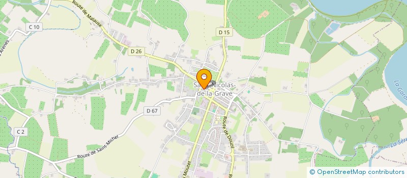 localisation de l'entreprise SUN PISCINES 83  MERLES