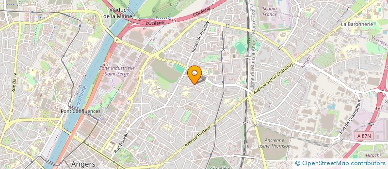 localisation de l'entreprise SUN PMB  ANGERS