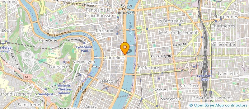 localisation de l'entreprise SUN PRESQU'ILE à LYON
