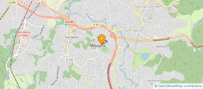localisation de l'entreprise SUN PRODUCTIONS à MOUGINS