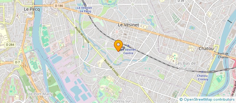 localisation de l'entreprise SUN REFLEX 2  LE VESINET