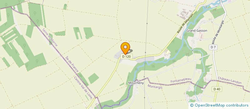 localisation de l'entreprise SUN RISE  CHATEAU-LANDON