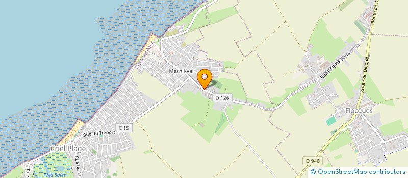 localisation de l'entreprise SUN RIVERS  CRIEL-SUR-MER