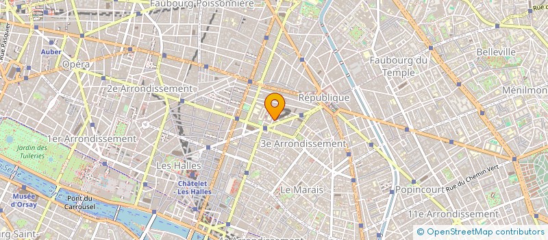 localisation de l'entreprise SUN SARAH  PARIS