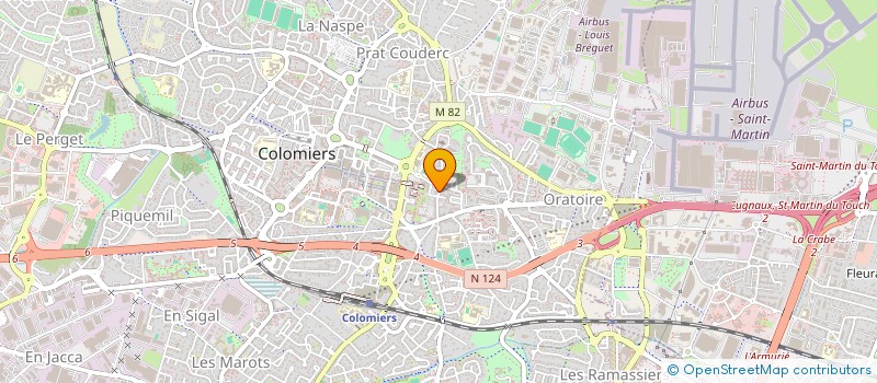 localisation de l'entreprise SUN SELECTION SARL à COLOMIERS