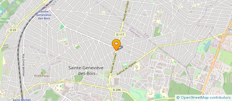 localisation de l'entreprise SUN SMILE 91  SAINTE-GENEVIEVE-DES-BOIS