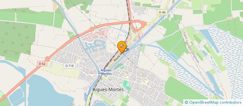 localisation de l'entreprise SUN SPORT à AIGUES-MORTES
