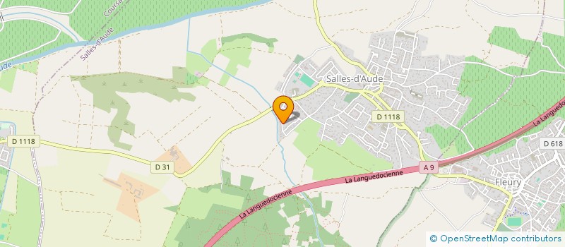 localisation de l'entreprise SUN STAGES ENDURANCE  SALLES-D'AUDE