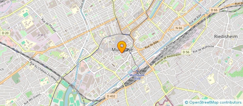 localisation de l'entreprise SUN STUDIO à MULHOUSE