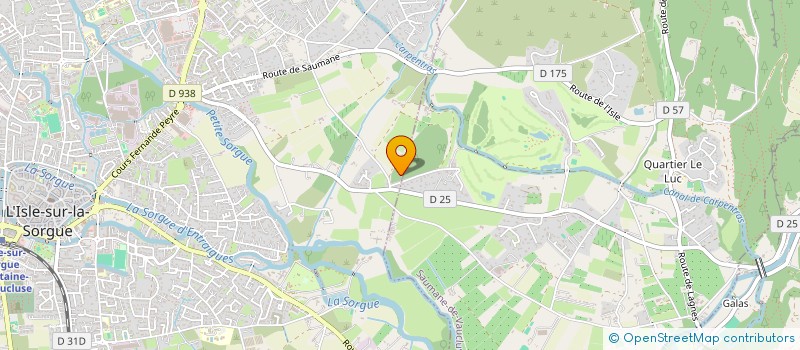 localisation de l'entreprise SUN SUD  SAUMANE-DE-VAUCLUSE