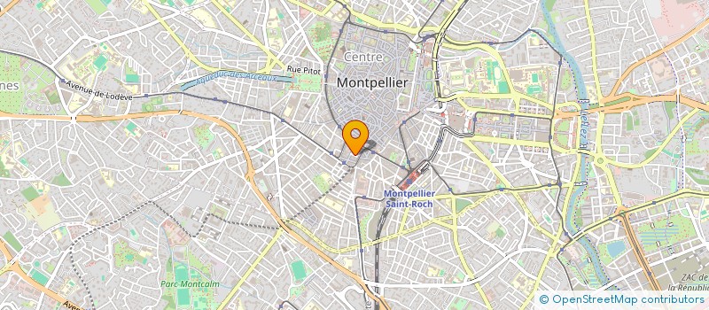 localisation de l'entreprise SUN/SUN & ZINK ATELIER à MONTPELLIER