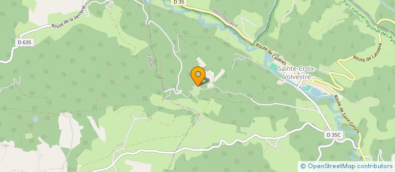 localisation de l'entreprise SUN TEK INVEST à SAINTE-CROIX-VOLVESTRE